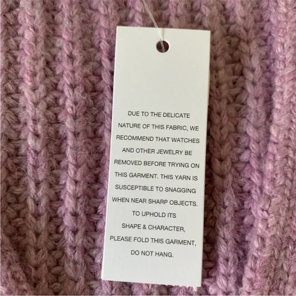 Anthropologie Alpaca Sweater velvet by graham spencer Abbott cardigan XS NEW - Picture 14 of 14